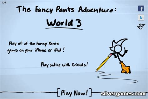 Fancy Pants Adventure 3 Online .